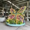 Decoraciones de Paisaje con Forma de Mariposa para Exteriores Comerciales, Fábrica de Producción Popular de Accesorios y Adornos para Fotos