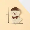 Novo Patch Bordado de Desenho Labubu Pato Pequeno Acessórios de Roupa DIY Grampo de Cabelo Etiqueta de Tecido Materiais de Decoração para Headwear