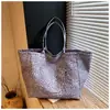 Bolsa de Lona con Estampado de Leopardo para Mujer, Bolsa de Gran Capacidad, Nuevo Modelo 2026, Comercio Exterior Transfronterizo, Bolso para el Trabajo Diario, Bolso de Hombro para Mamá
