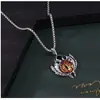 Novo Colar Olho de Diabo para Homens, Estiloso da Moda Masculina, Pingente Versátil de Irmão, Joias para Boates Europeias e Americanas, Acessórios de Olho