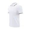 Camisa Polo Camiseta de 200g con Logo Impreso, Ropa de Trabajo de Manga Corta, Camisa de Cultura Corporativa, Camisa Publicitaria, Uniforme de Trabajo con Bordado