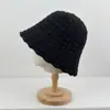 Sombrero de Pescador Color Liso Cara Desnuda Tejido Circunferencia de Cabeza Grande Sombrero de Cubo Plegable Cálido Protege Orejas Hace que la Cara Parezca Más Pequeña Estilo Coreano Sombrero de Cubeta Mujeres