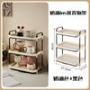 Estante de Almacenamiento de Escritorio para Cocina del Hogar, Portavasos para Tazas de Café, Estante Escurridor para Sala de Estar y Baño, Estante de Almacenamiento de Plástico Multicapa