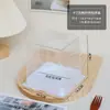 Caixa de Embalagem para Bolo Transparente Anti-Embaçante Elevada 3/4 Polegada Quadrada Cortada Embalagem para Bolo de Mil Camadas com Creme Mousse