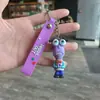 Llavero colgante de equipo de servicio secreto de la mente de la animación de dibujos animados transfronteriza INTENSAMENTE anillo de llavero de coche pequeño regalo