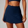 Falda de Yoga de Cintura Alta para Primavera y Verano Transfronteriza Minifalda Transpirable para Correr Fitness Tenis Antiluz Falda Deportiva 6358