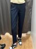 Pantalones Japoneses Individuales de Otoño e Invierno 2023 para Mujer, Elásticos, Cortos, para Negocios, Ajustados, de Pierna Recta 460310 Pantalones