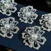 Acessórios DIY Broche Elegante Esculpido Cobre Dourado Banhado em Ouro Zircônia Microincrustada Alfinete Elegante de Alta Qualidade Corsage de Pérola Alfinete Vazio