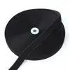 Fecho de velcro preto anti-pilling, nylon de grau A, acessório de vestuário de alta aderência, fecho de velcro específico para punho de bebê