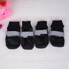 Camellion fabricantes impermeáveis pet shoes tira reflexiva tira cinta golden retriever Satsuma médio e grande cão sapatos de passeio confortáveis
