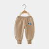 Pantalones de Bebé Otoño e Invierno Nueva Ropa para Niños Pantalones de Bebé con Forro Polar Invierno Pantalones Casuales Gruesos para Niños Ropa para Niñas