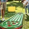 Jogo de Golfe Inflável de PVC Novo Transfronteiriço Jogo de Golfe Inflável para Prática em Jardim Externo, Gramado, Acampamento