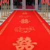 Alfombra roja de boda, alfombra de boda desechable, suministros para bodas, alfombra roja de boda no tejida roja, venta al por mayor