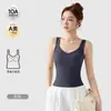 Algodão Tencel Renda Vazada Costas Bonitas Camisola Feminina 2026 Nova Slim Decote V Roupa Íntima Top Puro Desejo Feminino Não Precisa de Sutiã