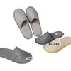 Pantuflas Desechables de Lino para Hoteles Estrella, Adecuadas para Todas las Estaciones, Engrosadas para Yoga, B&B, Hotel, Salón de Belleza, Hostelería