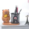 Portalápices Harry Potter gran capacidad multifuncional estilo ins simple artefacto de almacenamiento de escritorio papelería para estudiantes oficina