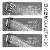 Huale Louça Sanitária Gun Cinza Piano Teclas Display Digital Temperatura Constante Água Fria e Quente Toda torneira de cobre com chuveiro Flusher