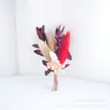 Flores Preservadas, Flores Secas, Recuerdos, Mini Ramos, Boutonnières Mixtos, Decoraciones de Boda para el Novio, Tarjetas de Felicitación, Nervaduras de Hoja en Relieve, Flores Secas