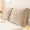Conjunto de almofada de cabeceira minimalista japonesa almofada de sofá cama tatami berço para jogar no celular almofada de encosto de bay window removível lavável