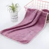 Toalha de Escola Bordada com Letra para Secar Cabelo, Toalha de Beleza, Toalha de Banho Simples para Casa, Macia, Absorvente de Água, Toalha de Rosto