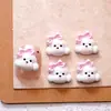 Acessórios de Arte de Unha Desenho Animado de Filhote de Urso de Pelúcia Acessórios de Unha Desgastáveis de Resina Fofa Cola Cremosa Materiais Manuais DIY