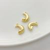 Pingente de estrela com rosto sorridente e balão de férias envolto em ouro 14K, pulseira, colar, brincos, material de joia para orelha