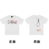 [Transfronterizo 220g] Marca Trendy Americana Vlone Jerry Big V Camiseta Casual Calle Alta Calle Street Pareja Manga Corta Vtg