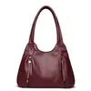 Bolsa Feminina 2026 Primavera Nova Moda Elegante Bolsa Tote de Grande Capacidade para o Dia a Dia Bolsa Feminina de Ombro Transversal em PU