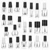Botella de vidrio transparente para esmalte de uñas de 10 ml 15 ml, botella para aceite de esmalte de uñas de 3 ml 5 ml, botella cosmética, botella vacía