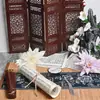Accesorios y Utilería Fotográfica Vintage Estilo Chino para Sesiones de Fotos, Montaje de Escena Estilo Chino para Escritorio, Pantalla Mini