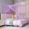 Mosquitero Grueso Antiguo para Uso en Casa, Mosquitero de Piso para Cama Doble de 1.5m con Puertas, Malla Densa, Cuerdas de Amarre Adheridas al Piso de 1.08m m