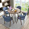 Juego de Mesa y Sillas Negociable para Cafetería, Tienda de Té de Leche, Mesa Redonda para Oficina y Ocio, Mesa de Comedor para Apartamento Pequeño, Estilo Nórdico para Uso en el Hogar