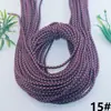Cuerda de Punto de Salto Bicolor de 5 mm con Núcleo Enrollado Bolso Cruzado con Cuerda Colgante Cuerda Tejida a Mano Cuerda para Ropa Cintura Cuerda para Sombrero Cordón