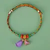 Set de Pulseras Zongzi del Festival del Bote del Dragón, Estilo Étnico Hecho a Mano DIY Festival Unisex Cuerda Colorida Mayoreo