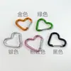 Amor Viaje Montañismo Hebilla Corazón Colgante de Bolso Hebilla Corazón Gancho en Forma de Corazón Aleación de Aluminio Hebilla Colgante para Mochila Llave Hebilla de Colgado Rápido