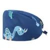 Gorros Médicos Europeos y Americanos para Centros de Cuidado Postparto, Gorras Cómodas sin Visera, Pañuelos Médicos Quirúrgicos de Copa Redonda, Gorros Médicos de Trabajo