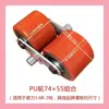 Noli Ruedas para Carretillas Elevadoras Ruedas Estantes para Ruedas Carretilla Paletizada Conjunto de Estante para Ruedas de Carretilla Elevadora Piezas Completas Carro Hidráulico Ruedas de Nylon Ruedas de PU