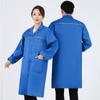 Vestido de cor sólida engrossado longo vestido de proteção do trabalho logotipo da roupa de tira reflexiva manipulação armazém criação de ferramentas de vestuário novo estilo