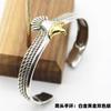 Deseo Pulsera de Águila Abierta de Venta Caliente Pulsera Simple de Pluma de Águila para Fashionistas Pulsera de Animal Takahashi