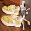 Zapatos de Malla Forrest Gump para Mujer 2026 Primavera/Verano Nuevo Estilo con Aumento Oculto de Altura, Sandalias Ligeras y Transpirables, Zapatos Deportivos Casuales