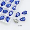 Dongzhou Cristal 8x12 Gota d'Água Pedrarias para Nail Art Super Brilhantes Coloridas Formato de Pera Corte de Alta Qualidade DIY Decorações para Unhas de Boneca