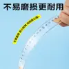 Set de Reglas Deli para Exámenes de Estudiantes, Números Grandes, Reglas Transparentes para Dibujo, Escuadras, Juego de Cuatro Piezas de Papelería al por Mayor