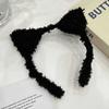Faixa de cabelo Meow Faixa de cabelo de gato fofa Acessórios para cabelo com orelhas de gato fofas Máscara de lavagem facial Pacote de acessórios para cabeça Faixa de cabeça Maquiagem