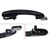 Adecuado para 05-12 Hyundai Tucson Manija Exterior de Puerta Decoración de Carrocería Suministros Cromado