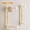 Estante Organizador de Almacenamiento para Ropa, Colgador Telescópico sin Taladro para Montar en Pared para Balcón, Organizador de Barra para Colgar Ropa