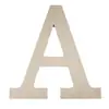 Letras Decorativas de Pared 12 pulgadas Letras de Madera Grandes E Letras en Blanco sin Terminar Letras de Madera DIY Hogar Fiesta