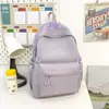 Mochila escolar para estudiantes femeninas, estilo Ins, estilo coreano sencillo, informal, para estudiantes de secundaria, mochila ligera de gran capacidad para estudiantes de secundaria.