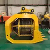 Excavadora Pantalla de Tambor Hidráulico Maquinaria de Construcción Máquina de Gancho Accesorios Pantalla Giratoria de Separación de Arena y Grava Cubo