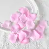 Pétalos de Rosa Simulados, Propuesta, Habitación de Boda, Flores Lanzadas a Mano, Suministros para Boda, Flores Decorativas, Telas No Tejidas, 100 Piezas, Cuatro Pilas