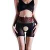 Novas Cuecas Boxer Oleosas Transparentes Boxer Shorts Oleosos Sedosos de Óleo de Cavalo Verão Ultra-Fino Tamanho Grande Meias para Mulheres